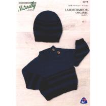 (K399 Raglan Sweater & Hat)